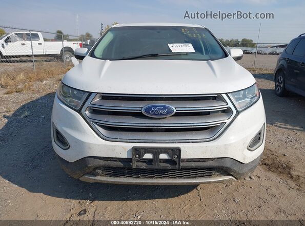 2FMPK4J95JBC44381 2018 FORD EDGE White Սարքավորումների վահանակի տեսք