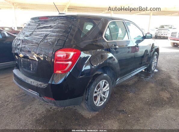 2GNFLEEKXH6144013 2017 CHEVROLET EQUINOX Black Rear right