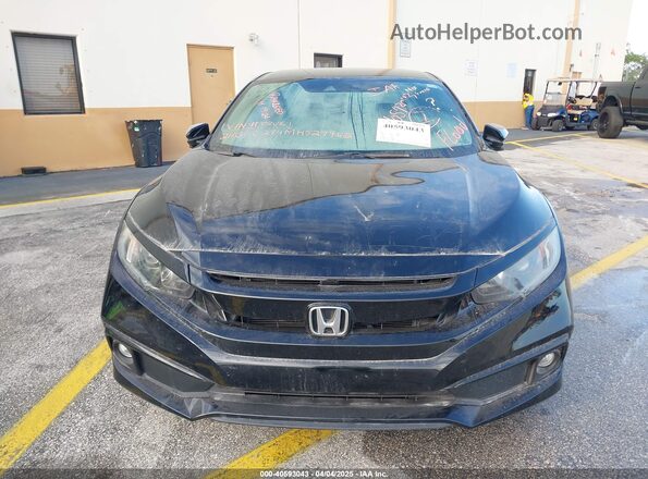 2HGFC2F84MH527942 2021 HONDA CIVIC Black Դիմացի տեսք