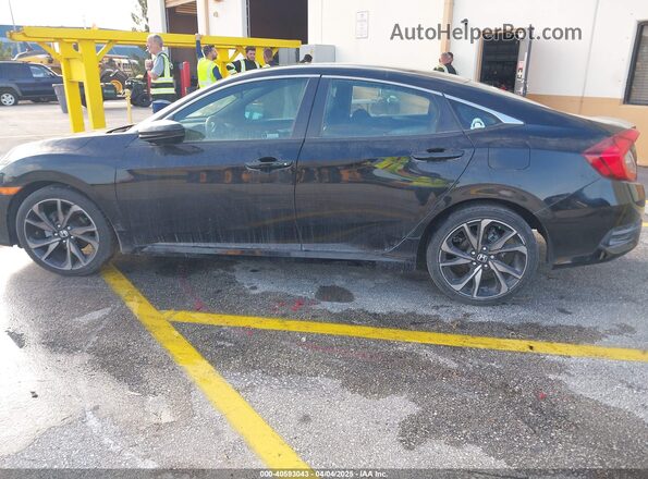 2HGFC2F84MH527942 2021 HONDA CIVIC Black Սալոնի 360 աստիճան տեսք