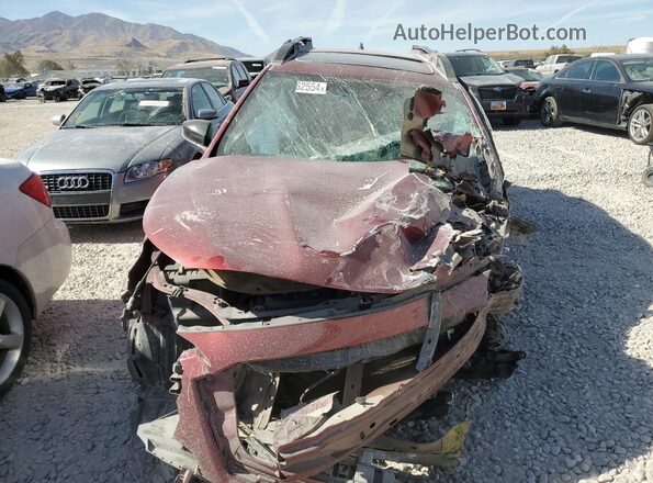 4S4BTANC2R3106062 2024 SUBARU OUTBACK Красный Панорамный вид салона 360°