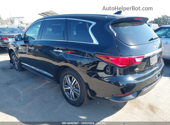 5N1DL0MM7LC548677 2020 INFINITI QX60 Black Հետևի ձախ