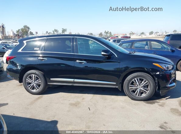5N1DL0MM7LC548677 2020 INFINITI QX60 Black Սալոնի հետևի տեսք