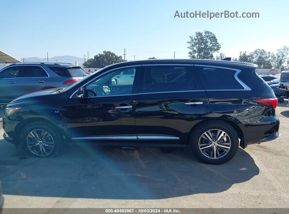 5N1DL0MM7LC548677 2020 INFINITI QX60 Black Սալոնի 360 աստիճան տեսք