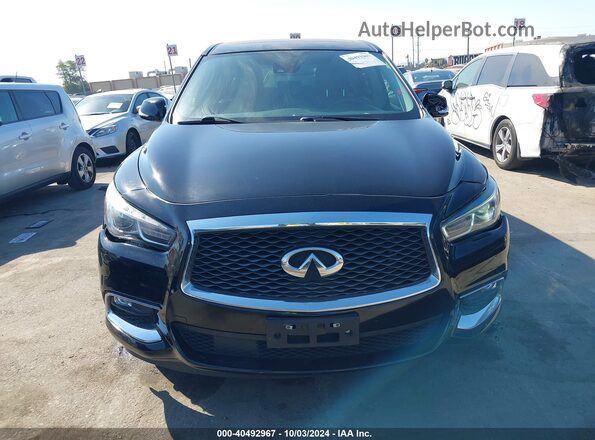 5N1DL0MM7LC548677 2020 INFINITI QX60 Black Սարքավորումների վահանակի տեսք