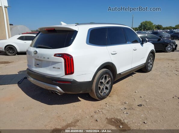 5XYP34HC3LG001153 2020 KIA TELLURIDE White Задня права чверть