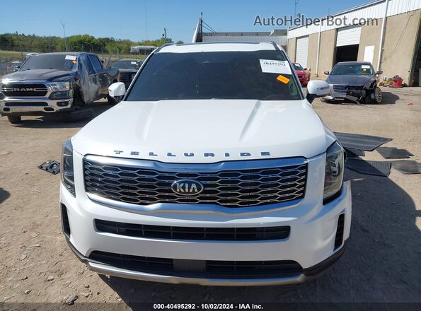 5XYP34HC3LG001153 2020 KIA TELLURIDE White Вид щитка приладів