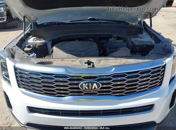 5XYP34HC3LG001153 2020 KIA TELLURIDE White Вид ззаду