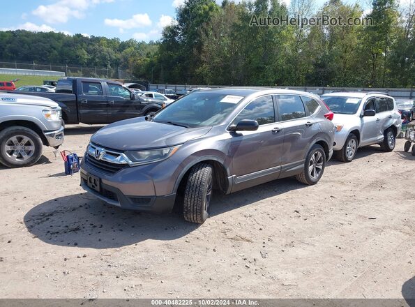 7FARW5H39HE003465 2017 HONDA CR-V Gray წინა მარცხენა ხედი სამი მეოთხედიდან
