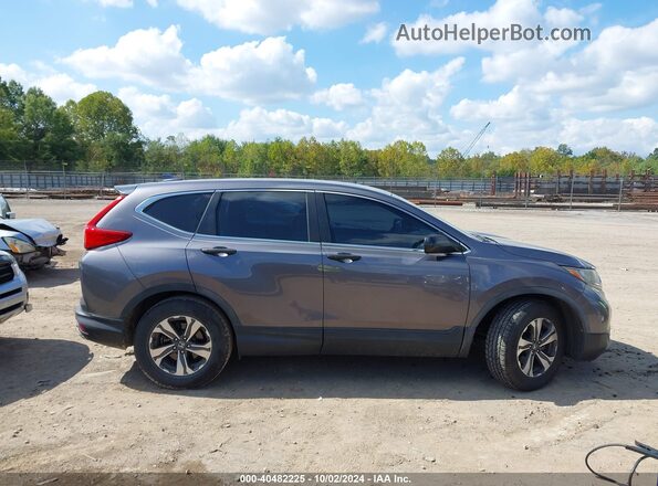 7FARW5H39HE003465 2017 HONDA CR-V Gray უკანა სალონის ხედი
