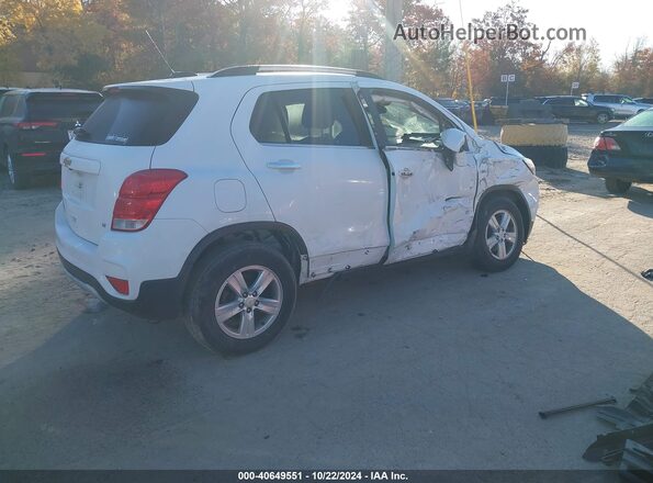 KL7CJPSB3HB239010 2017 CHEVROLET TRAX White Задня права чверть