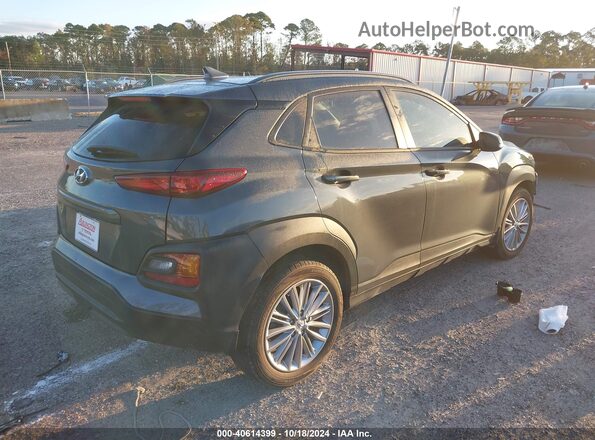 KM8K62AA2MU654955 2021 HYUNDAI KONA Серый Задняя правая четверть