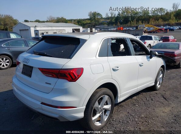 WA1AECF30L1039818 2020 AUDI Q3 White Trasero derecho
