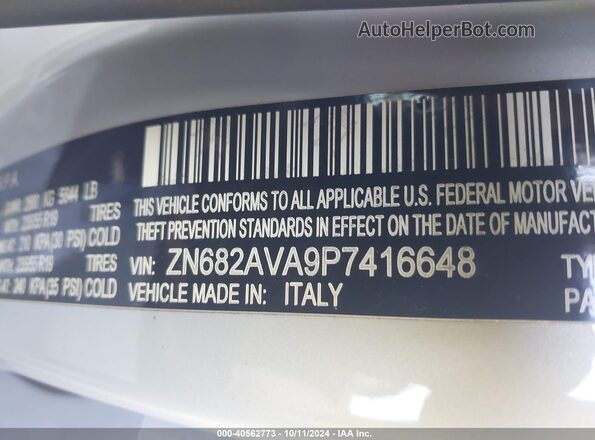 ZN682AVA9P7416648 2023 MASERATI GRECALE White 