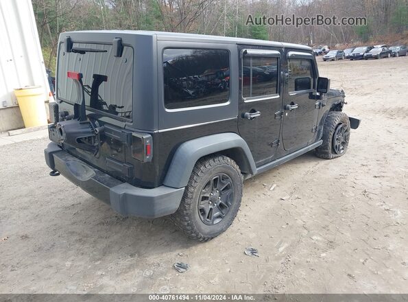 1C4BJWDG9GL233884 2016 JEEP WRANGLER UNLIMITED Черный Задняя правая четверть