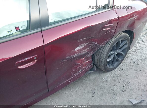 2C3CDXHG0MH644146 2021 DODGE CHARGER Maroon Vista frontal