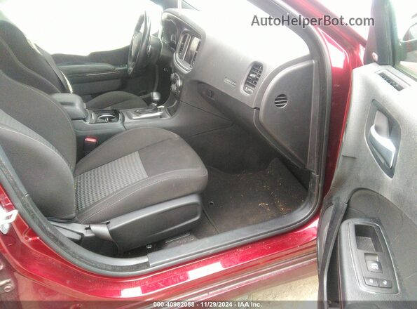 2C3CDXHG0MH644146 2021 DODGE CHARGER Maroon Vista interior delantera