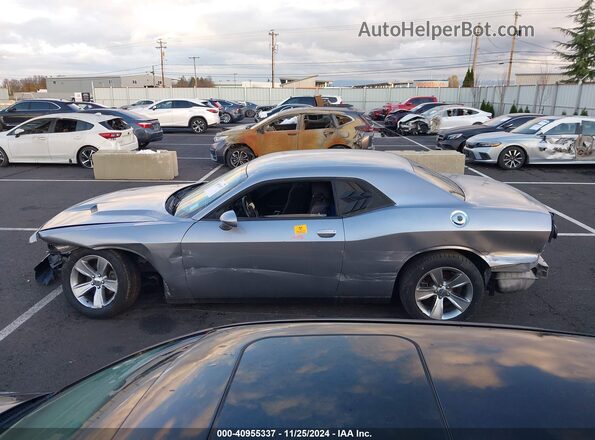 2C3CDZAG1HH572742 2017 DODGE CHALLENGER Silver Widok wnętrza z tyłu