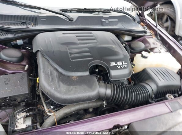 2C3CDZAG2NH233483 2022 DODGE CHALLENGER Purple უკანა ხედი