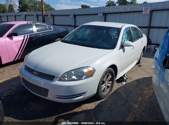 2G1WA5E34G1105929 2016 CHEVROLET IMPALA White Front left