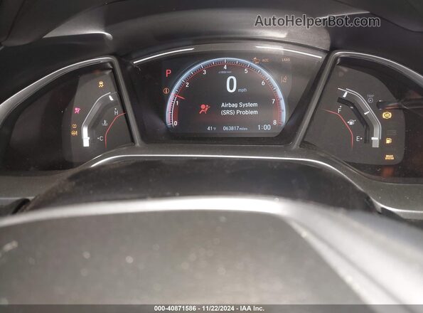 2HGFC2F84LH543170 2020 HONDA CIVIC Красный Вид задних сидений