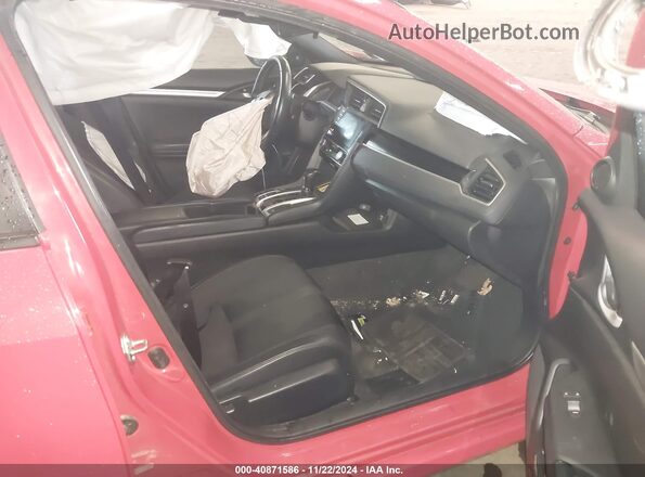 2HGFC2F84LH543170 2020 HONDA CIVIC Красный Вид салона спереди