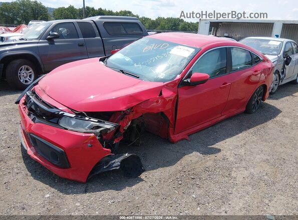 2HGFC2F84LH543170 2020 HONDA CIVIC Красный 
