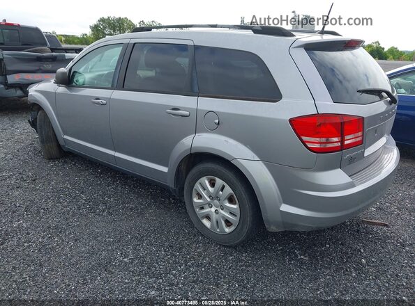 3C4PDCAB4JT497367 2018 DODGE JOURNEY Silver Rear left