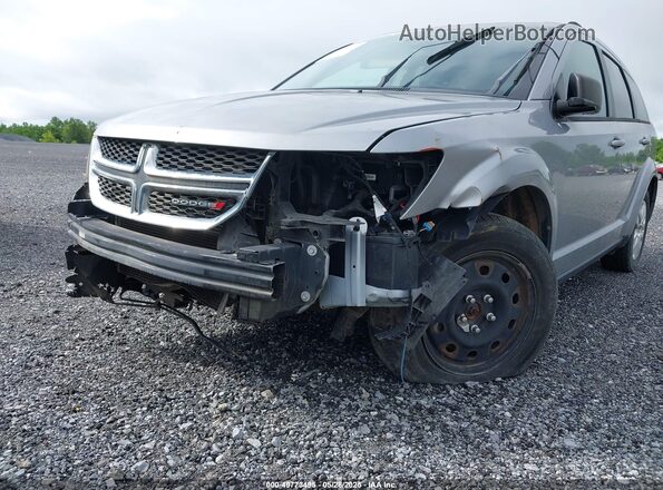 3C4PDCAB4JT497367 2018 DODGE JOURNEY Silver Front view