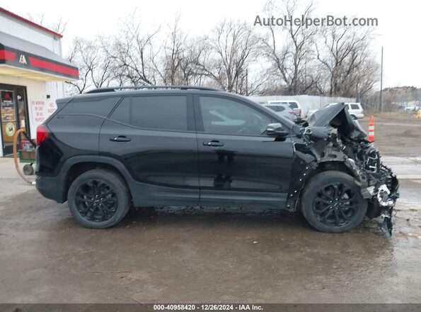 3GKALVEV2ML366200 2021 GMC TERRAIN Black Widok zestawu wskaźników