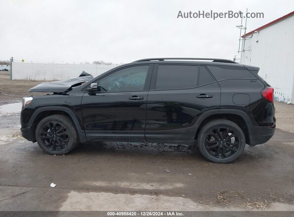 3GKALVEV2ML366200 2021 GMC TERRAIN Black Widok wnętrza z tyłu