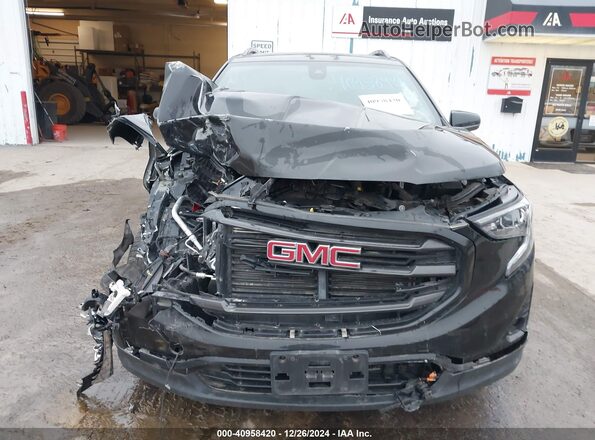 3GKALVEV2ML366200 2021 GMC TERRAIN Black Widok z przodu