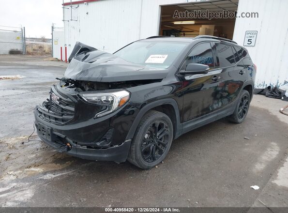 3GKALVEV2ML366200 2021 GMC TERRAIN Black Przód lewy