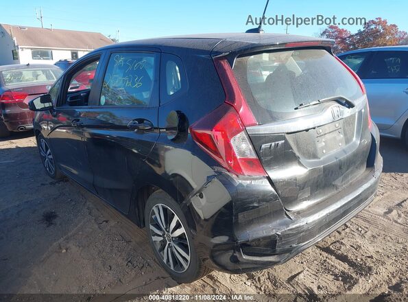 3HGGK5H85JM728476 2018 HONDA FIT Black უკანა მარცხენა