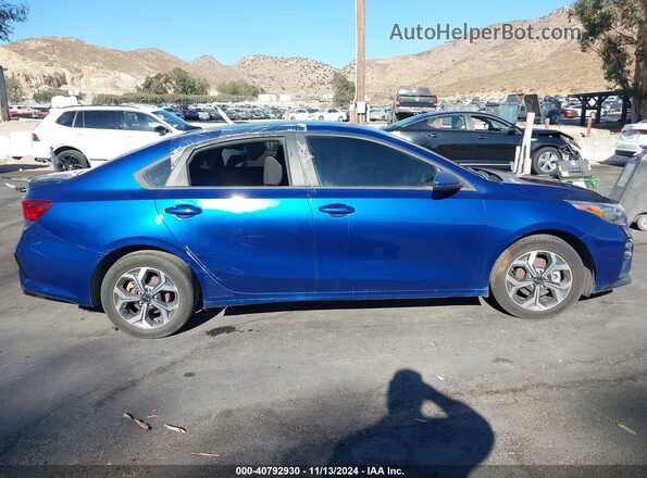 3KPF24AD6ME341798 2021 KIA FORTE Blue Vista del cuadro de instrumentos