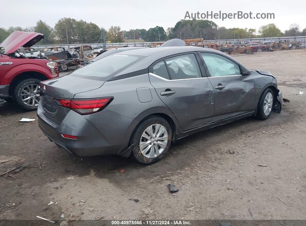 3N1AB8BVXMY279672 2021 NISSAN SENTRA Gray Trasero derecho
