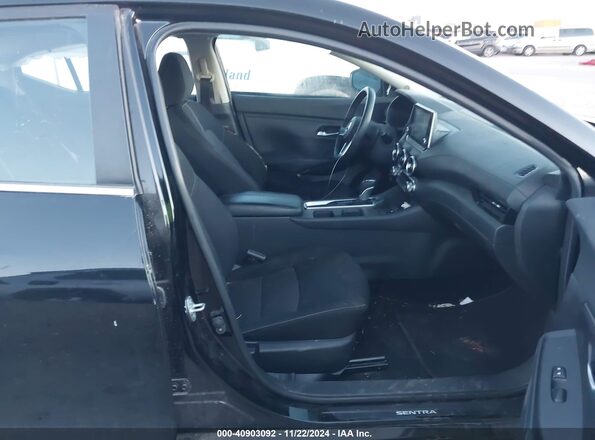 3N1AB8CV2MY239133 2021 NISSAN SENTRA Black წინა სალონის ხედი
