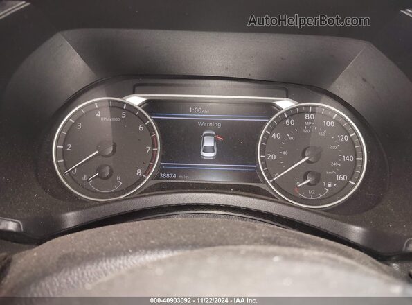 3N1AB8CV2MY239133 2021 NISSAN SENTRA Black უკანა სავარძლების ხედი