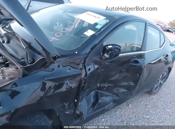 3N1AB8CV2MY239133 2021 NISSAN SENTRA Black წინა ხედი