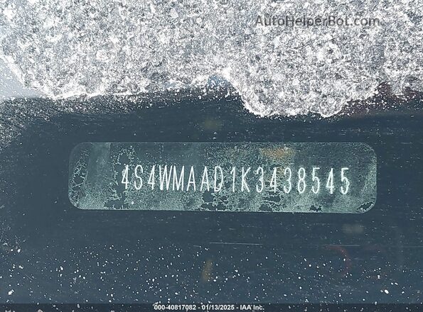 4S4WMAAD1K3438545 2019 SUBARU ASCENT Серый Вид подкапотного пространства