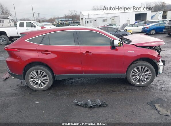 JTEAAAAH2MJ021830 2021 TOYOTA LIMITED Red Սալոնի հետևի տեսք