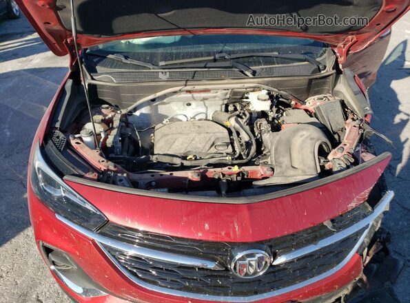 KL4MMFS25LB093950 2020 BUICK ENCORE Red Շարժիչի բաժամունքի տեսք
