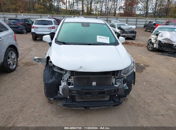 KL7CJKSB0LB324253 2020 CHEVROLET TRAX White Vista del cuadro de instrumentos