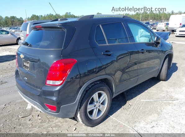 KL7CJLSB6MB340965 2021 CHEVROLET TRAX Черный Задняя правая четверть