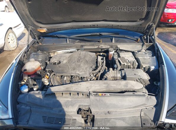 KMHL64JA2MA160791 2021 HYUNDAI SONATA Gray Widok z tyłu