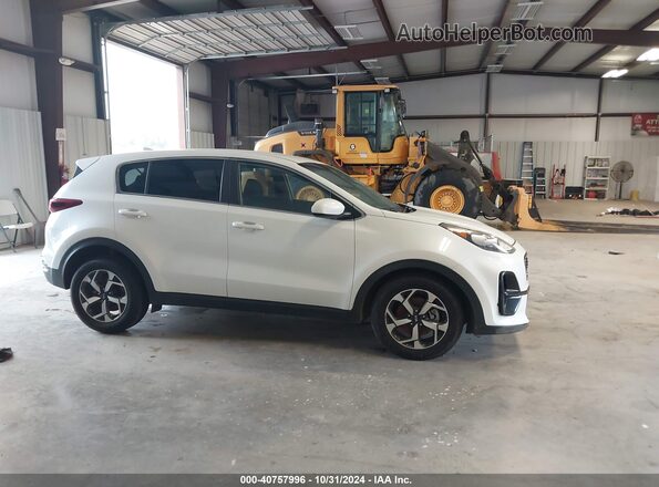 KNDPM3AC6M7931337 2021 KIA SPORTAGE White Widok wnętrza 360 stopni