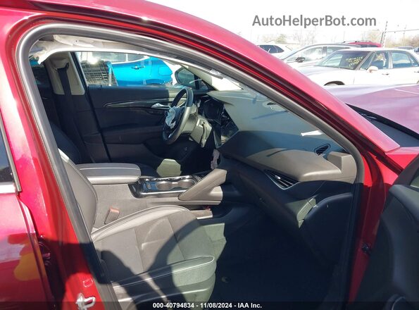 LRBFZNR45PD022709 2023 BUICK ENVISION Maroon Front interior view