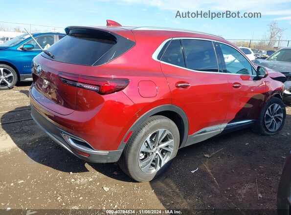LRBFZNR45PD022709 2023 BUICK ENVISION Maroon Rear right