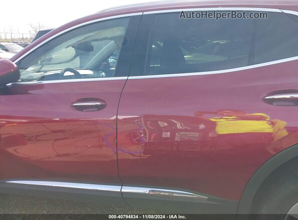 LRBFZNR45PD022709 2023 BUICK ENVISION Maroon Rear interior view