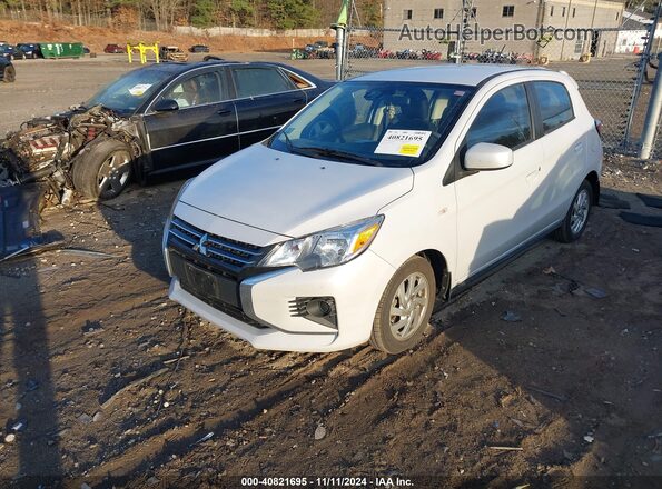 ML32AUHJ0NH005544 2022 MITSUBISHI MIRAGE Белый Передняя левая четверть